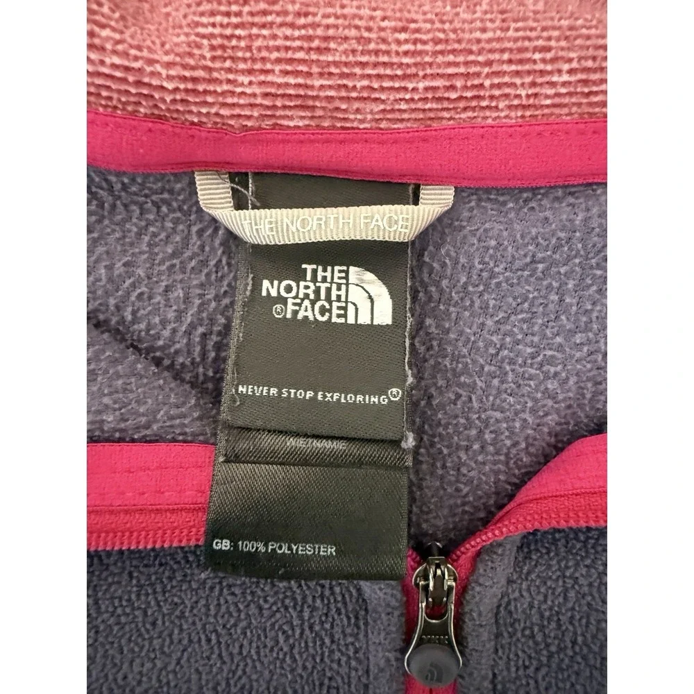 The North Face Women's 1/4 Zip Fleece Pullover - Size Large.‎ H12